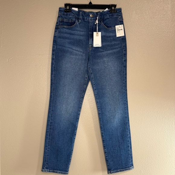 Good American Good Classic High Waist Blue Jeans - Sz 8/29, NWT - Picture 3 of 15